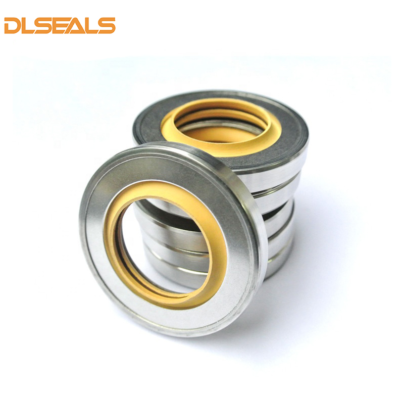 DLSEALS PTFE Sellos de aceite de doble labio para compresor de aire (4)