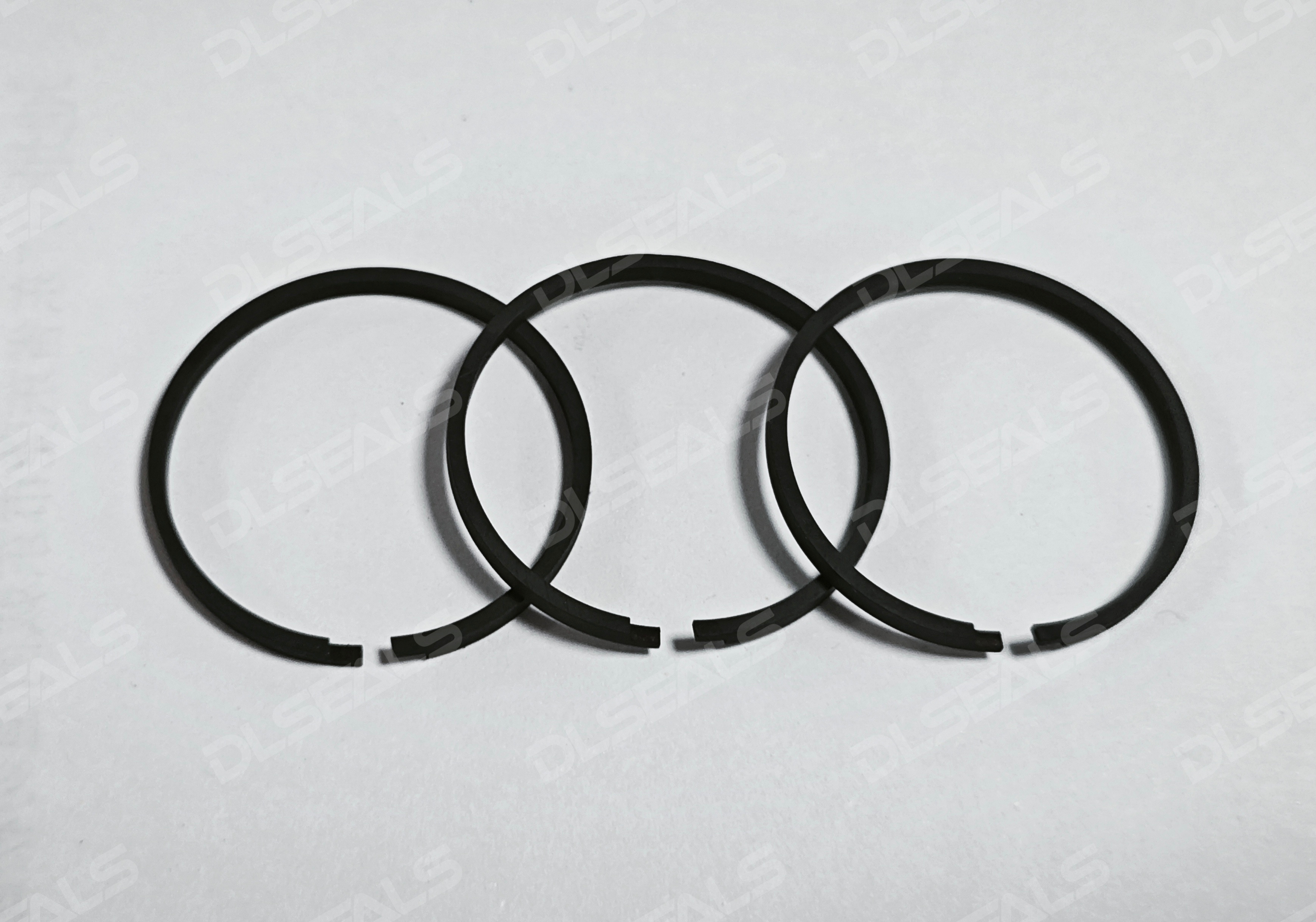 Piston rings and wear rings