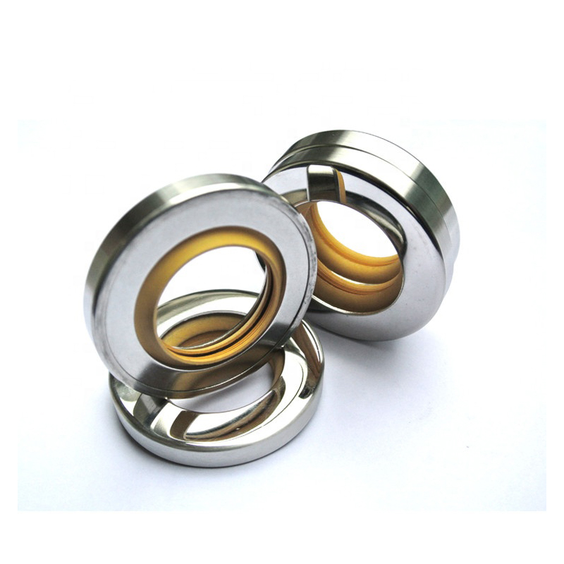 Custom DLSEALS PTFE Double Lips oil Seals for air compressor factory